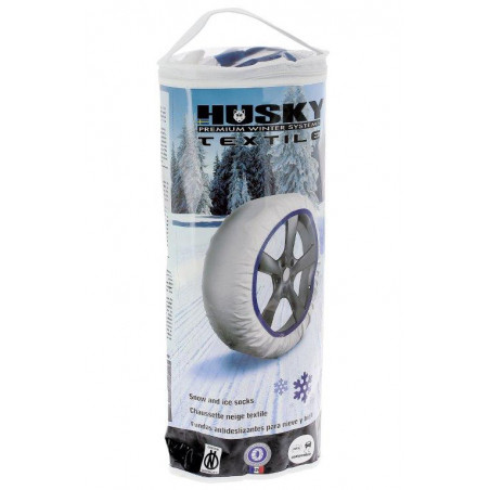 Chaussettes neige textile HUSKY 205/55 R14