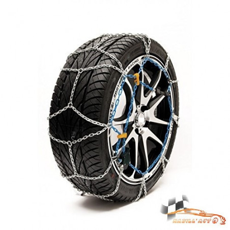 Chaines neige 9mm PREMIUM tension s automatique 205/55 R15 - 205 55 15 - 205 55 R15