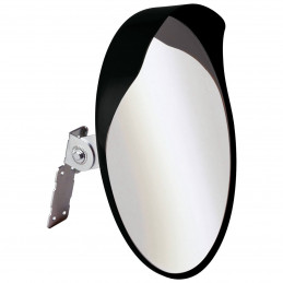 Miroir convexe de sécurité orientable Ø 40cm