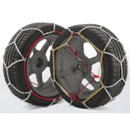 Chaîne neige manuelle 9mm 185 65 R15 - 185 70 R15 - 195 60 R15 - 195 65 R15 - 215 50 R15 - 225 50 R15