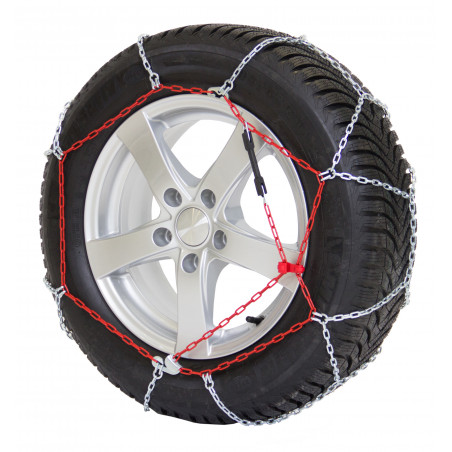 Chaîne neige manuelle 9mm 165 80 R15 - 175 70 R15 - 185 65 R15 - 195 60 R15 - 205 50 R15 - 225 45 R15