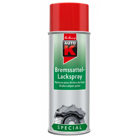 Peinture spécial étriers de freins rouge Auto-K 400ml