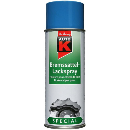 Peinture spécial étriers de freins bleu Auto-K 400ml