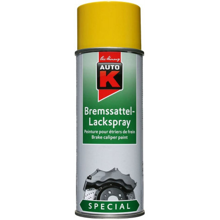 Peinture spécial étriers de freins jaune Auto-K 400ml