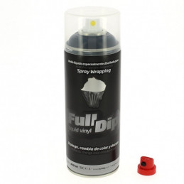 Peinture élastomère en spray Full dip 400ml - Finition noir