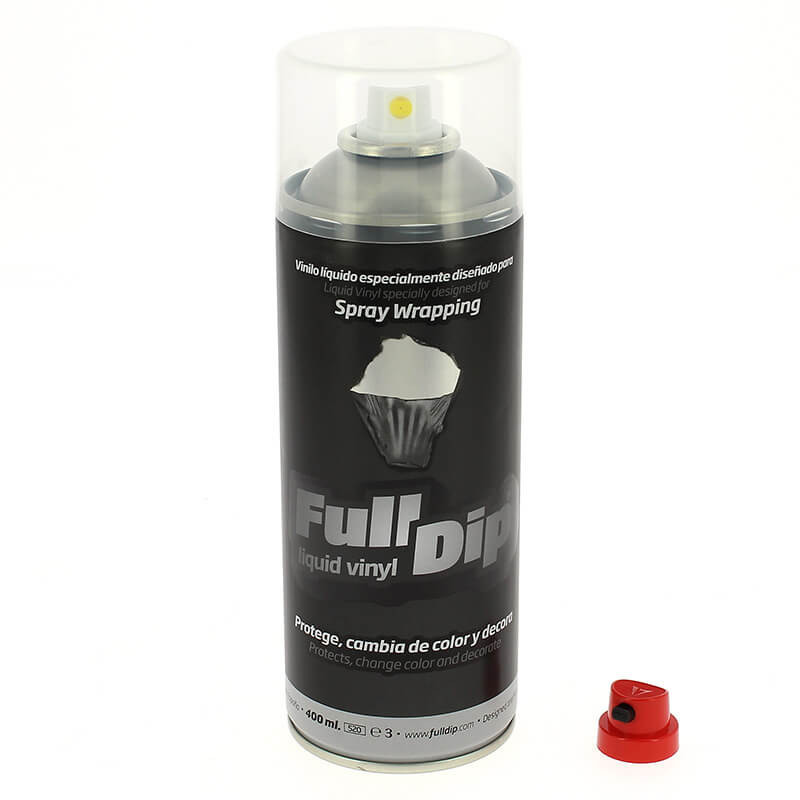 Peinture élastomère en spray Full dip 400ml - Finition noir fumé